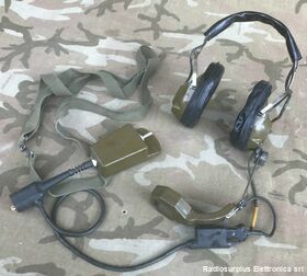 TC 182 D CUFFIA con Microfono   ASTROCOM TC 182 D Accessori per apparati radio Militari