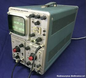 TEK 564B TEKTRONIX type 564B  Oscilloscopio Vintage completo di cassetti  2A63 +  2B67 Strumenti