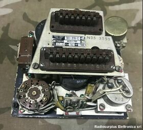 BD28C B.D. 28C  Pannello di controllo per ricevitore  radio goniometrico Accessori per apparati radio Militari