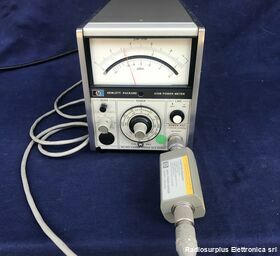 HP 435B + HP 4886A HP 435B + HP 4886A  Completo di cavo e sensore RF da 10 Mhz a 18 Ghz Strumenti
