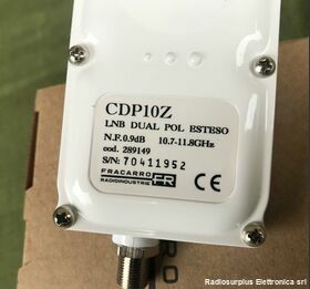 CDP10Z ILLUMINATORE CDP10Z Fracarro LNB Dual pol esteso Telecomunicazioni