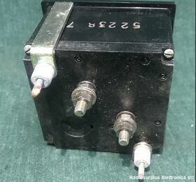 MEC72 Amperometro  MEC72  40 A f.s.   AC 50/60Hz Classe 2,5 Componenti elettronici