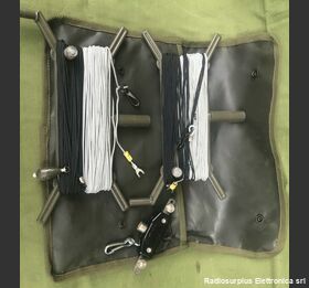 Dipolo47mt Antenna Dipolo  Lunghezza totale mt. 47  Completa di isolatore con presa PL259, Accessori per apparati radio Militari