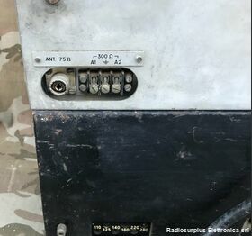  Magneti Marelli RP 32 + alimentatore ALS/HF/R  Ricevitore AM/CW a copertura continua da 1,5 a 30,5 Mhz in 6 bande Apparati radio
