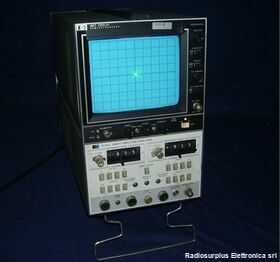 HP182T+HP8755C HP 182T + HP 8755C Sweep Amplitude Analyzer Analizzatori vari