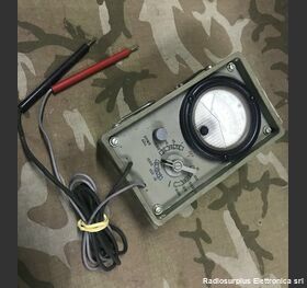 ME-77C/U Multimeter  ME-77C/U  Multimetro militare U.S. Army Accessori per apparati radio Militari