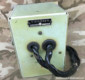 C-820/ASQ-8 C-820/ASQ-8  Rilevatore di campo magnetico terrestre causate dal passaggio di sottomarini Accessori per apparati radio Militari