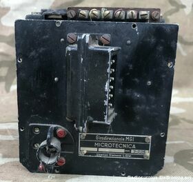 MGI Girodirezionale WWII  Microtecnica MGI  Utilizzato su aerei Italiani e Tedeschi Apparati radio militari