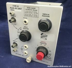 Tek type B TEKTRONIX type B  Modulo preamplificatore a un canale Accessori per strumentazione