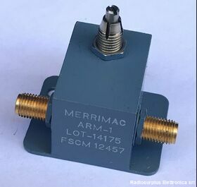 MERRIMAC ARM-1 Attenuator RF  MERRIMAC ARM-1 Telecomunicazioni