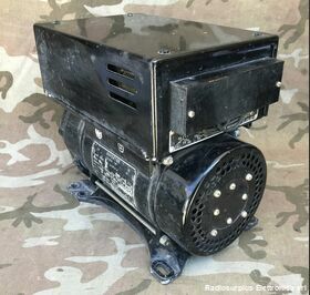 BAUER E-1737-1 BAUER E-1737-1  Inverter aeronautico 400 Hz DC to AC Potenza 1500 VA Accessori per apparati radio Militari