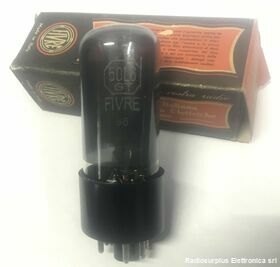 50L6GT Valvola  50L6 GT  Tetrodo FIVRE Componenti elettronici