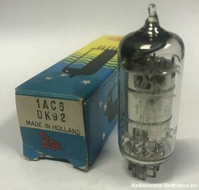 1AC6 Valvola  1AC6 / DK92  Eptodo POPE Holland Componenti elettronici
