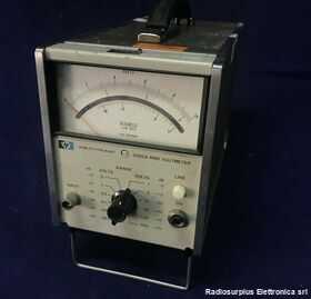 HP 3400A RMS Voltmeter  HP 3400A  Votage range da 1mV - 300Volt Strumenti