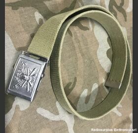 Multiarmi E.I. Cintura con Fibia  Multiarmi E.I.  Lunghezza cm 95-Nuova Militaria