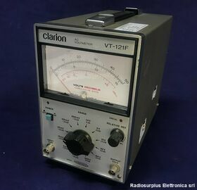 VT-121F CLARION VT-121F  Votage range da 1,5mV - 300Volt  Frequency range 5 Hz - 1 Mhz Strumenti