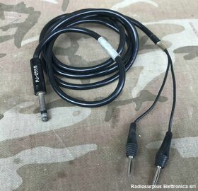 CTT 84/3 CTT 84/3  Cavo audio innestato Jak PJ-055B e Banane Accessori per apparati radio Militari