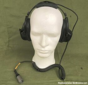 H-251A/U H-251A/U  Cuffia Con connettore GC329   -usata Accessori per apparati radio Militari