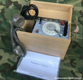 TCP 90 Apparecchio telefonico Portatile TCP 90 Apparati radio militari