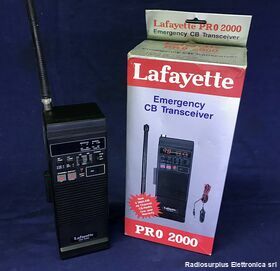 LAFAYTTE PRO 2000 Ricetrasmettitore Portatile LAFAYTTE PRO 2000 Apparati radio