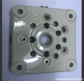 GZ5-A Zoccolo Valvola  GZ5-A  Per tubo elettronico 4-400A  4-125  3-500Z  4-400  5pin Ceramico -nuovo Componenti elettronici