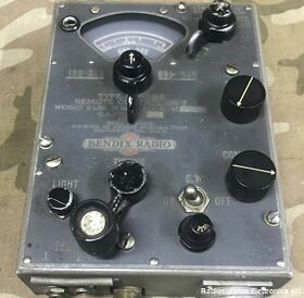 MN-28C BENDIX type MN-28C  Pannello di controllo per radiobussola MN/26 Accessori per apparati radio Militari