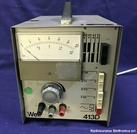WEIR 413D WEIR Electronics 413D  Alimentatore da banco regolabile   da 0-30 Volt 0-6 A Strumenti