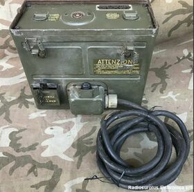 PP114B/VRC-3 PP114B/VRC-3  Alimentatore a vibratore  per stazione radio BC-1000 Accessori per apparati radio Militari