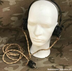 PX C-L3 CUFFIA Inglese  S.G. BROWN PX C-L3  Completa di cavo telato e connettore Accessori per apparati radio Militari