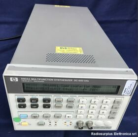 HP8904A Multifunction Synthesizer  HP 8904A Strumenti