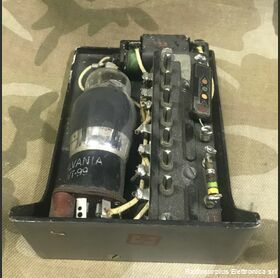 BC-347-C BC-347-C  Modulo amplificatore interfonico  per uso aeronautico con valvola VT-99 Accessori per apparati radio Militari