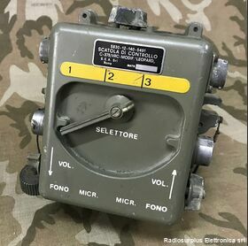 C-375/VRC Leopard Scatola di Controllo C-375/VRC Leopard Apparati radio militari