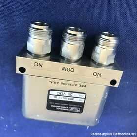 BUNKER RAMO Amphenol 303-10167-10 RF Coaxial Switch BUNKER RAMO Amphenol 303-10167-10 Accessori per strumentazione