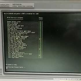 HP AGILENT 16702A Logic Analysis System HP AGILENT 16702A Apparati radio