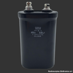 WF1016 Condensatore elettrolitico NIPPON 930uF 450Volt Condensatori