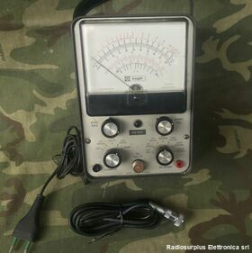 KG-620 Vacuum Tube Voltmeter  KNIGHT mod. KG-620  Voltmetro Elettronico Accessori per apparati radio Militari