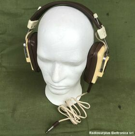 TELEX  65072001 CUFFIA TELEX  65072001  con spina JAK 6,3 Accessori per apparati radio Militari