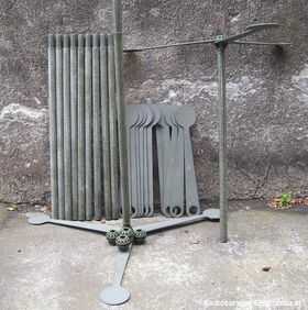 Camouflagepali Camouflage Screening Support System WOODLAND/DESERT Militaria