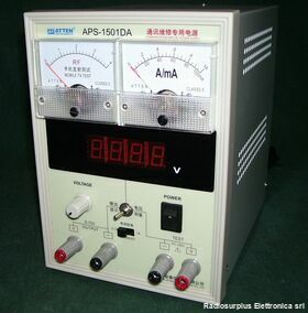 APS-1501DA ATTEN APS 1501DA Alimentatore Professionale + Voltmetro digitale Alimentatori