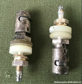Presa ant.Fil.Pannello Presa con clip a molla per antenna filare Accessori per apparati radio Militari