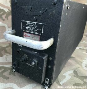 RA-18C-3 BENDIX type RA-18C-3  Ricevitore VHF aeronautico da 108 - 134 Mhz in AM Apparati radio