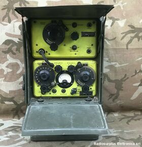 WS NO.48 WIRELESS SET NO.48 MARK I  Ricetrasmettitore spalleggiabile del 1942 WW2  Freq. 6 - 9 Mhz in AM e CW Apparati radio