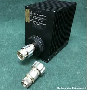 RAU-200.0019.02  9/21 - N UHF Load Resistor  ROHDE & SCHWARZ RAU-200.0019.02 Strumenti