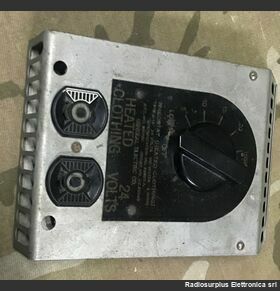 Q-1A Reostato  General Electric Type Q-1A  24 volt 100Watt 2 Ohm Accessori per apparati radio Militari