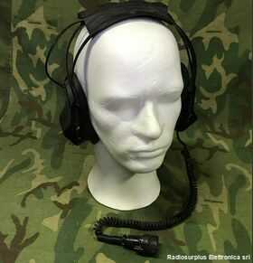  Cuffia H-251/U Con connettore UG-77  Accessori per apparati radio Militari