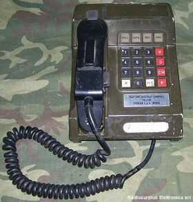 TA358 Telefono Digitale Campale TA-358 Apparati radio militari
