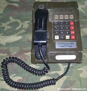 TA358 Telefono Digitale Campale TA-358 Apparati radio militari