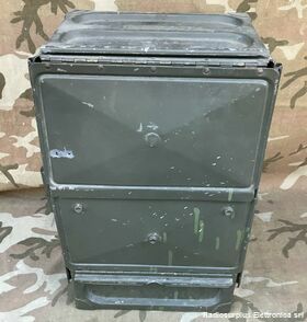  WIRELESS SET NO.18 Ricetrasmettitore spalleggiabile del 1940 WW2 Frequenza operativa da 6- 9 Mhz in AM e CW Apparati radio