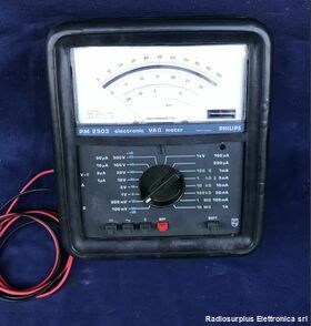 PM2503 PHILIPS PM 2503  Multimetro analogico portatile Strumenti
