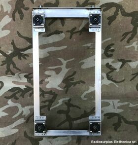 ROCKFORD 35A9130-3 Receiver Mounting Base type CRV-10081 Base di supporto per ricevitore aeronautico Accessori per apparati radio Militari